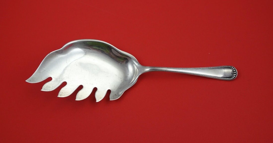 Gorham Newcastle Sterling Silver Macaroni Server 9 1/2 in (1 of 2)