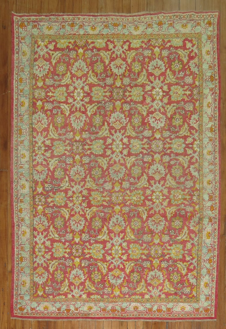 4' 10" x 7' 2" Turkish Kula rug circa 1920s (1 of 7)