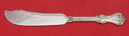 Whiting Duke of York Sterling Silver Fish Knife 7 1/4 inches: Whiting Duke of York Sterling Silver Fish Knife 7 1/4 inches Discover the elegance of the Duke of York pattern with this exquisite Whiting sterling silver fish knife. Crafted from high-quality sterlin