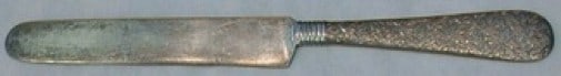 Seymour Woodbine Engraved Sterling Silver Knife 8 Inch (1 of 2)