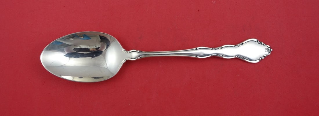Oneida Bountiful Sterling Silver Serving Spoon 8.25" (1 of 2)