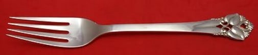 Orla Vagn Mogensen Greta Sterling Silver Dinner Fork 7 3/4": Orla Vagn Mogensen Greta Sterling Silver Dinner Fork 7 3/4" This exquisite dinner fork is from the Greta pattern by Orla Vagn Mogensen. Crafted from high-quality sterling silver, it measures 7 3/4 inc