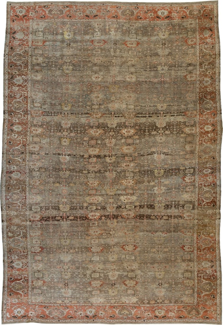 16' 10" x 24' Palace Size Persian Bidjar Rug Early 20th Century (1 of 4)