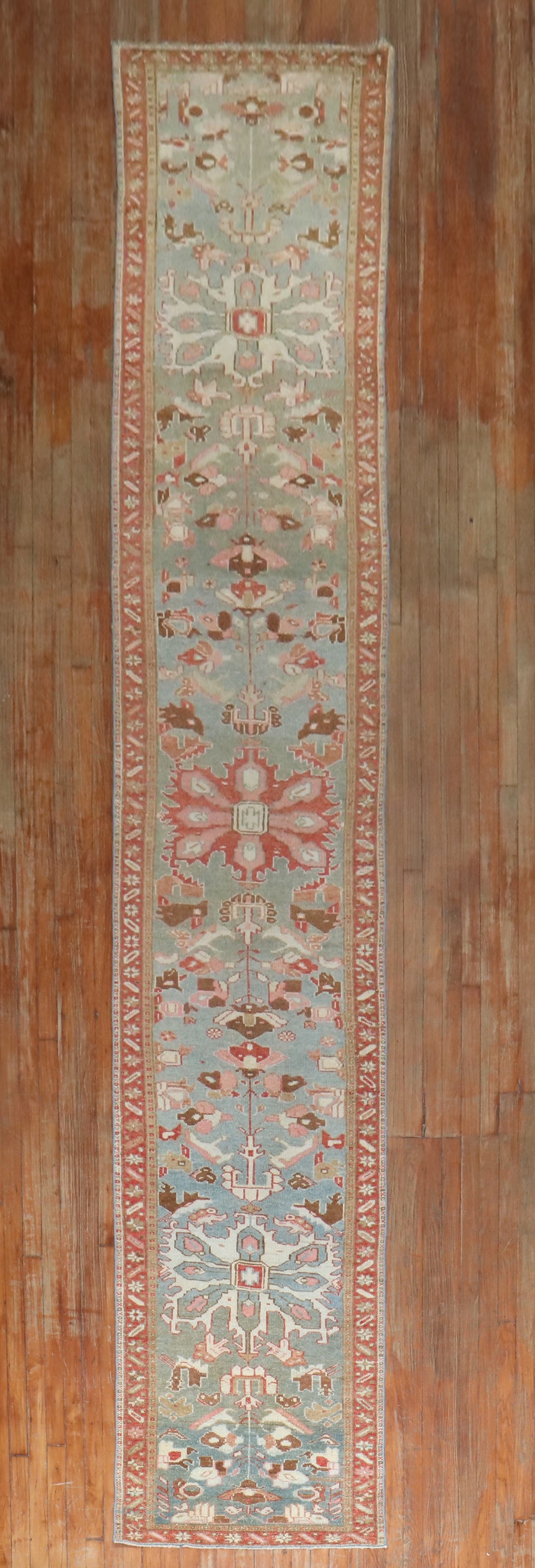 2' 9" x 17' Northwest Persian Heriz Rug Runner (1 of 6)