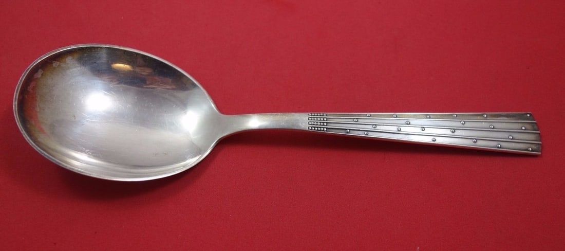Orla Vagn Mogensen Champagne Sterling Silver Berry Spoon 8 7/8" (1 of 1)