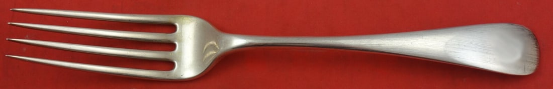 Tiffany Co King William Sterling Silver 8 Inch Dinner Fork: Tiffany Co King William Sterling Silver 8 Inch Dinner Fork Tiffany & Co. King William sterling silver dinner fork in the large 8 inch size. The fork is not monogrammed and is in excellent pre-owned co