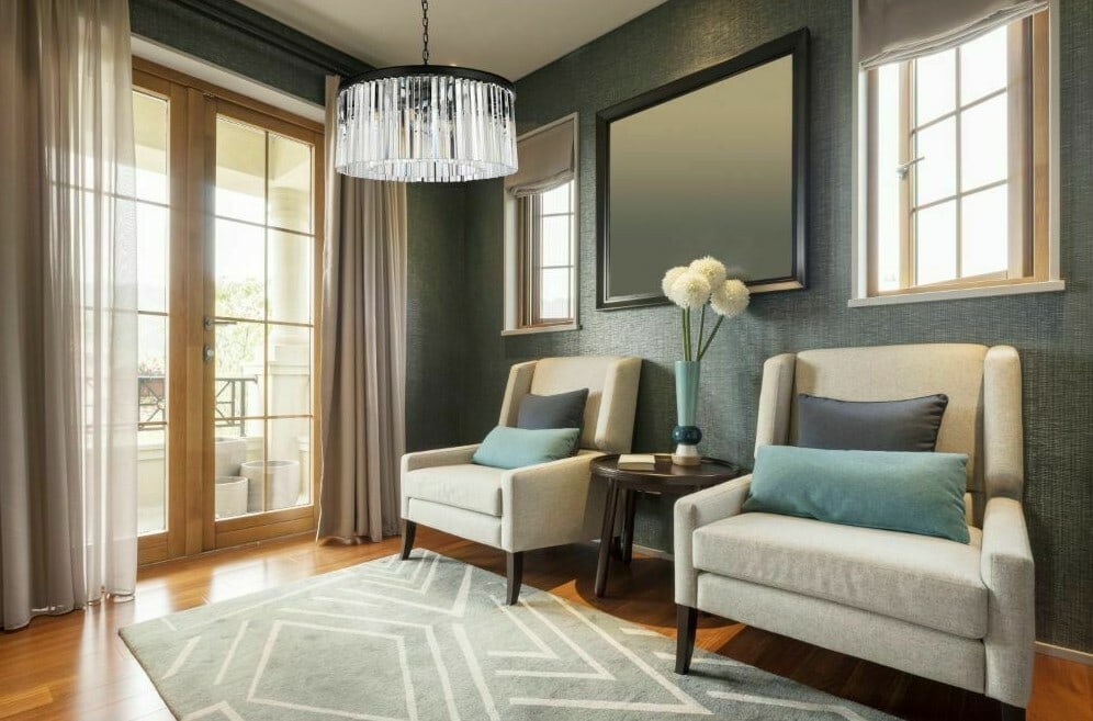 Sydney 8 Light Crystal Chandelier Matte Black 31.5 Inch: Sydney 8 Light Crystal Chandelier Matte Black 31.5 Inch Modern 8-light chandelier with a matte black finish, clear Royal Cut crystals, and a crystal, iron, and steel construction. Designed for indoor 