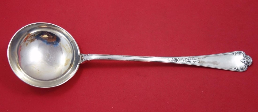 Puiforcat Fer De Lance Sterling Silver Soup Ladle 13 Inch (1 of 1)