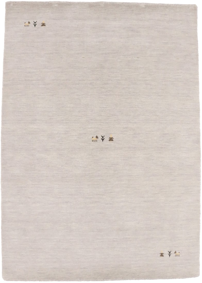 4x6 Wool Pictorial Gabbeh Area Rug Modern Hand-Loomed Carpet: 4x6 Wool Pictorial Gabbeh Area Rug Modern Hand-Loomed Carpet This contemporary tribal pictorial Gabbeh rug offers a modern design with plush texture, ideal for a kids' room or versatile home spaces. H
