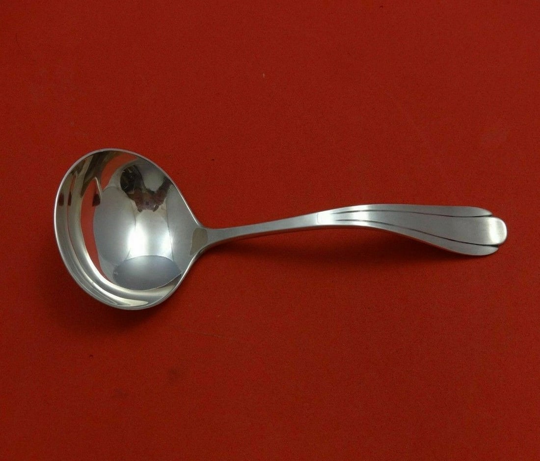 Old Newbury Crafters Sterling Silver Gravy Ladle Newburyport 6 1/2" (1 of 2)