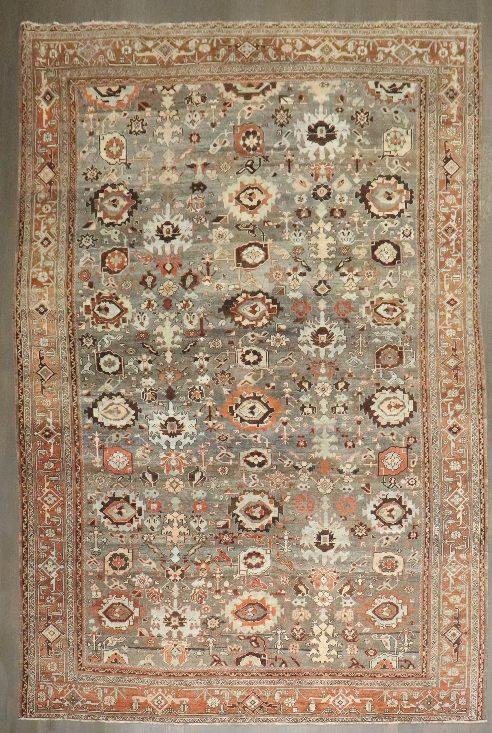 Early 20th Century Bidjar Room Carpet 8' 8" x 12' 8" (1 of 7)