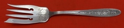 Wedgwood Pattern Sterling Silver Serving Fork by International 9 Inch (1 of 2)
