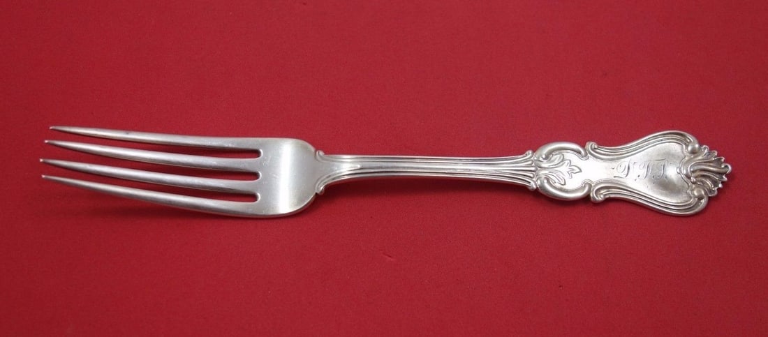 Reichel Prince Albert Sterling Silver 7 Inch Fork Monogrammed (1 of 1)