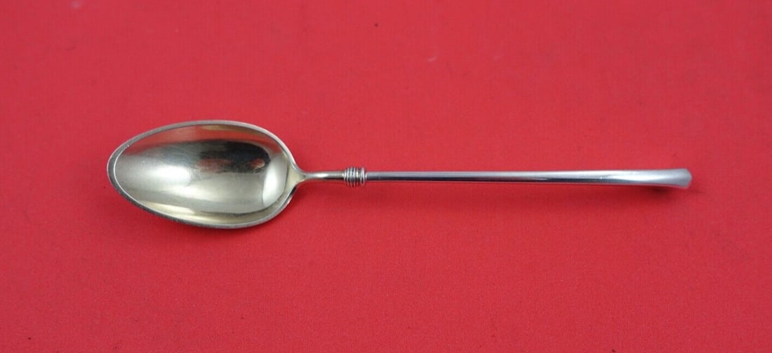 Gorham Angelo Sterling Silver Coffee Spoon Gold Washed 5 1/4" (1 of 2)