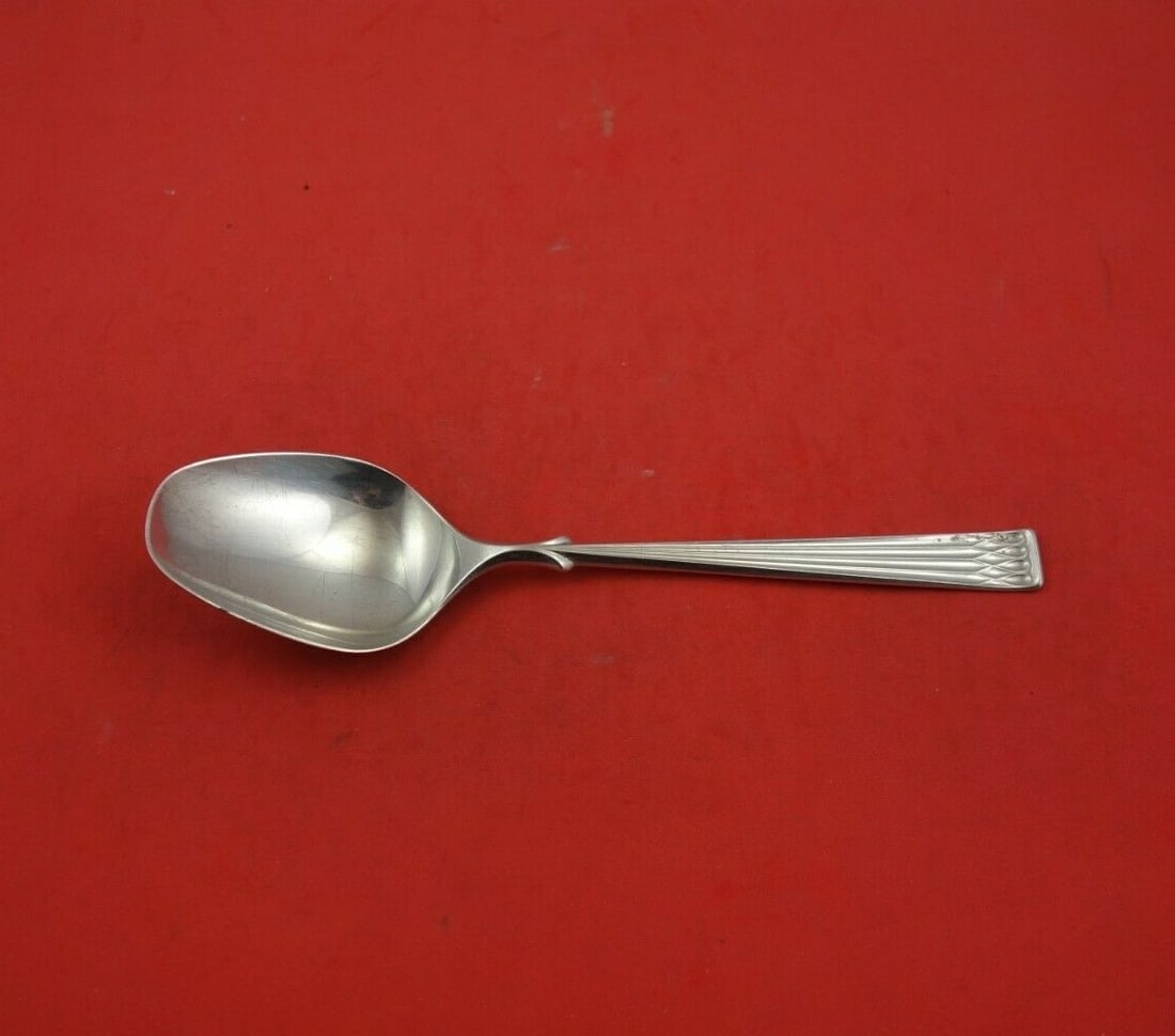 Th. Marthinsen Arvesolv Heirloom 830 Silver Serving Spoon 8 Inch (1 of 3)