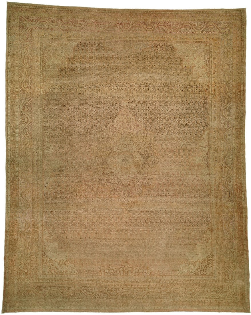 11' x 13' 9" Antique Turkish Sivas Room Rug (1 of 7)