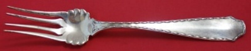 Tiffany & Co Marquise Sterling Silver Cold Meat Fork 8 3/4": Tiffany & Co Marquise Sterling Silver Cold Meat Fork 8 3/4" This exquisite serving fork is a stunning example of the Marquise pattern by Tiffany & Co. Crafted from high-quality sterling silver, this c