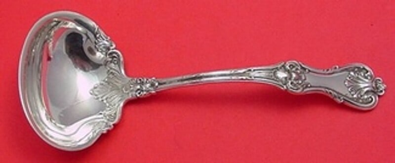 Frank Smith Federal Cotillion Sterling Silver Gravy Ladle 7 1/8 inches (1 of 2)