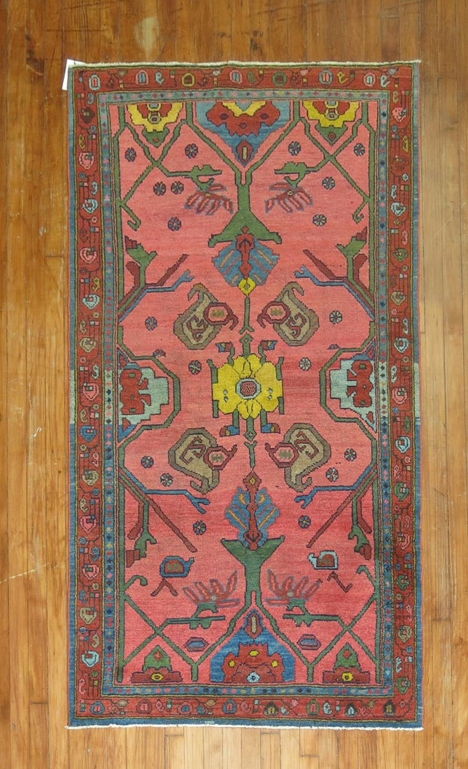 3' 6" x 6' 4" Persian Lilihan rug runner: 3' 6" x 6' 4" Persian Lilihan rug runner Early 20th century Persian Lilihan runner with a colorful design. This pre-owned rug is identified as a small Lilihan runner. Specifications Type: Lilihan Orig
