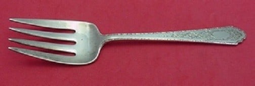 Lunt Mary II Sterling Silver Cold Meat Fork 7.5 Inch: Lunt Mary II Sterling Silver Cold Meat Fork 7.5 Inch Experience timeless elegance with this Mary II by Lunt Sterling Silver Cold Meat Fork. Measuring 7 1/2 inches, this exquisite serving fork showcase