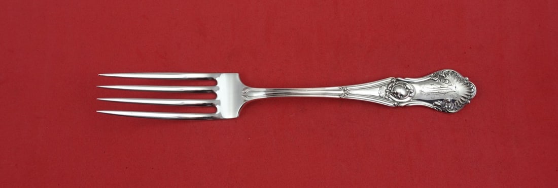 Gorham Regent Sterling Silver Dinner Fork Monogrammed 7.5" (1 of 2)