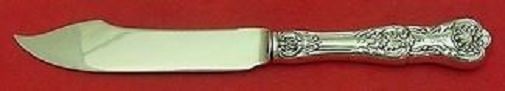 Gorham King George Sterling Silver Fish Knife 7 3/4 Inch: Gorham King George Sterling Silver Fish Knife 7 3/4 Inch This exquisite fish knife from Gorham features the elegant King George pattern, crafted in all sterling silver. With a length of 7 3/4 inches, 