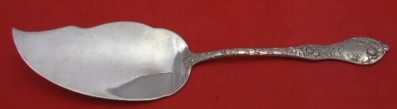 Manchester Thistle Sterling Silver Ice Cream Server 10: Manchester Thistle Sterling Silver Ice Cream Server 10 This is a sterling silver ice cream server in the Thistle pattern by Manchester. Made in the United States, this serving piece features elegant d