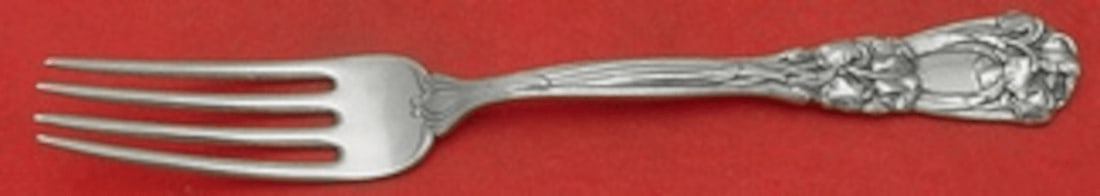 Sterling Silver 7 Iris Pattern Dinner Fork by Durgin Gorham (1 of 2)