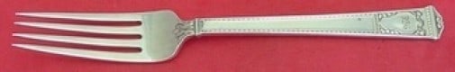 Tiffany & Co San Lorenzo Sterling Silver 7 Fork: Tiffany & Co San Lorenzo Sterling Silver 7 Fork This elegant 7" fork is crafted from high-quality sterling silver and features the exquisite San Lorenzo pattern by Tiffany & Co. Known for its timeless