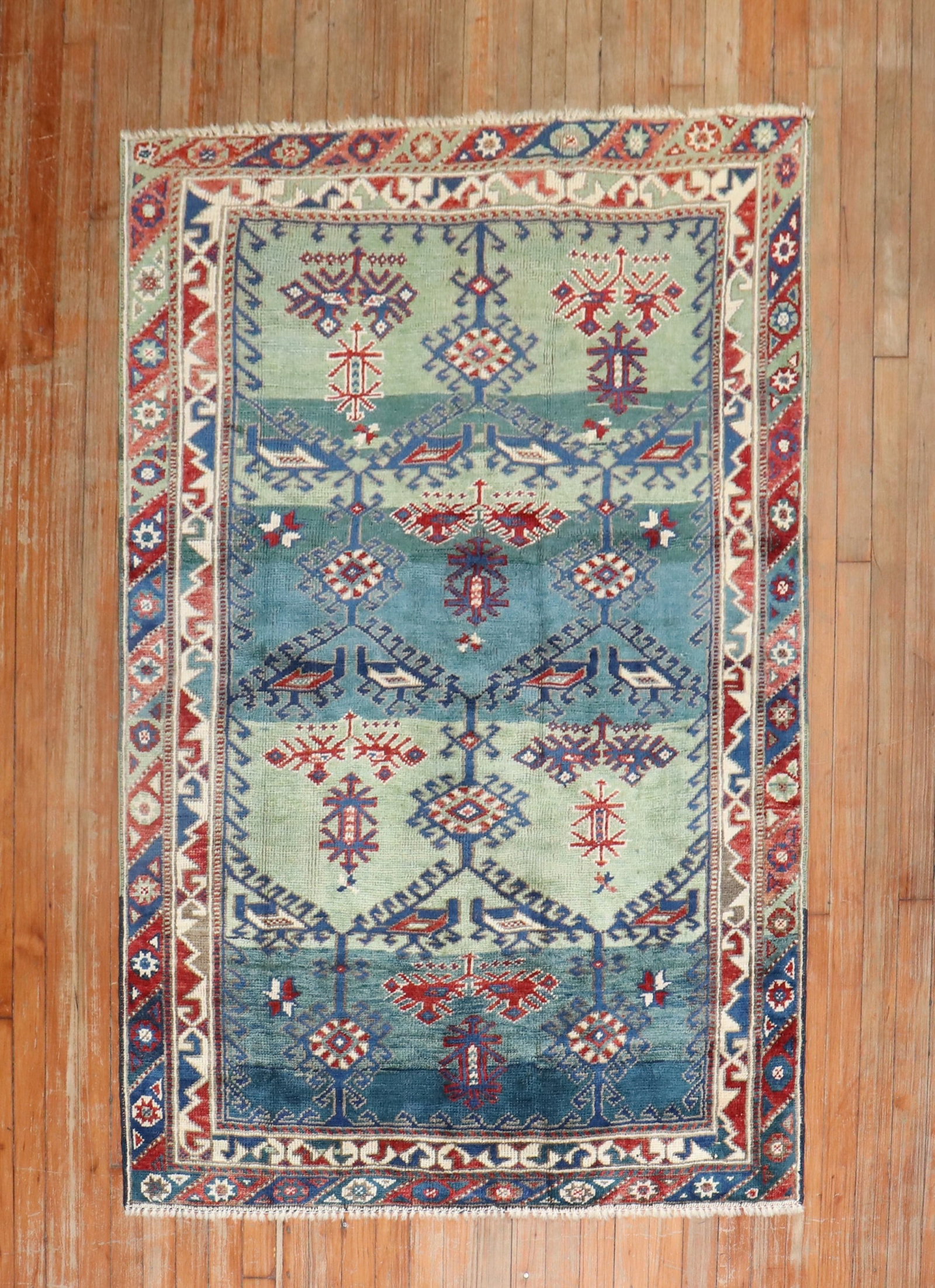 3' 9" x 5' 6" Early 20th Century Bergama Turkish Rug: 3' 9" x 5' 6" Early 20th Century Bergama Turkish Rug Early 20th century Turkish Bergama rug in a small format. This pre-owned rug is identified as a Bergama type. Specifications Type: Bergama Origin: 