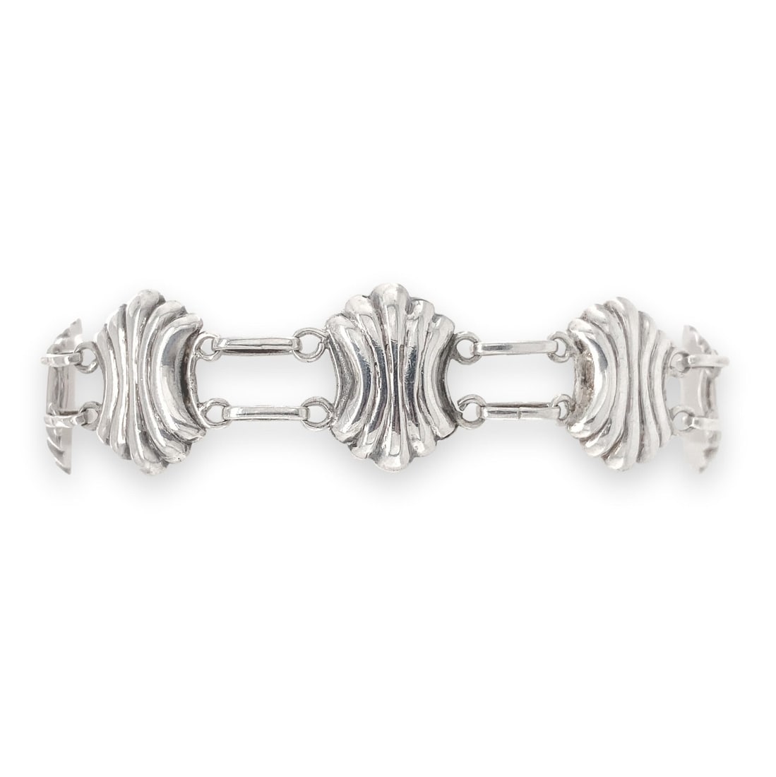 Authentic Sterling Silver Kalo Link Bracelet by Bjarne Axness (1 of 9)