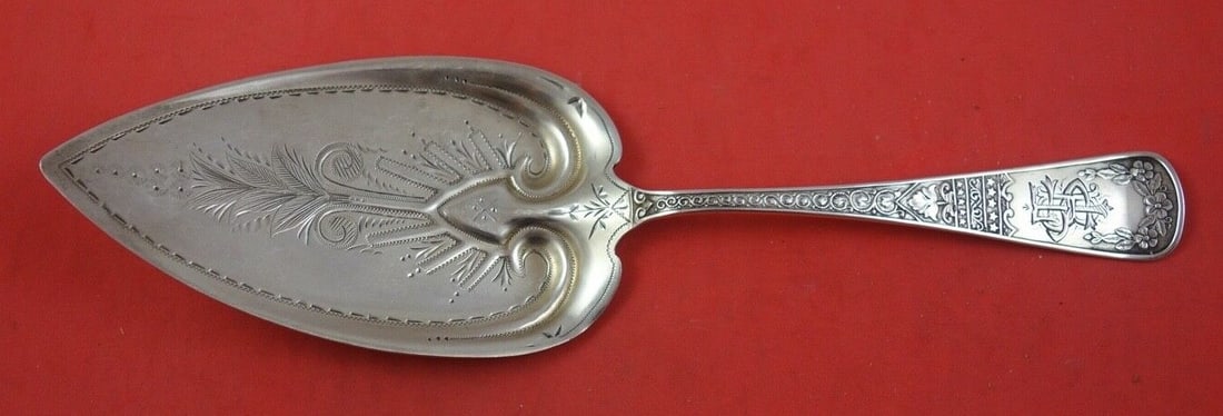 Schulz & Fischer Templar Sterling Silver Pie Server 9 1/4" (1 of 2)