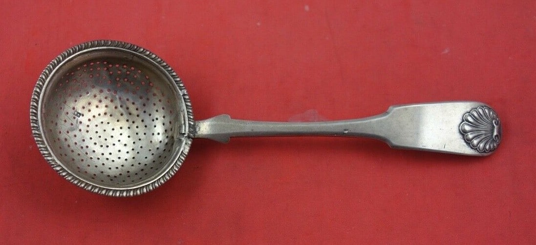 Russian Sterling Silver Sugar Sifter 7 3/4 inch Heirloom Serving Piece (1 of 3)