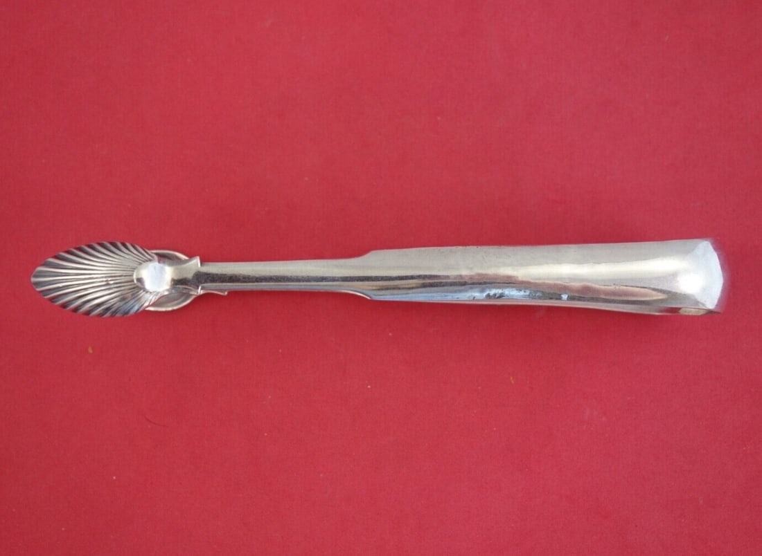 George III Sterling Silver Sugar Tong by Mitchell & Russel 6.5 inches (1 of 2)