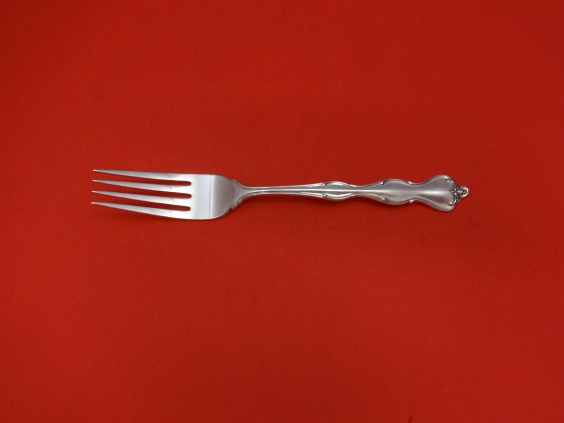 International Sterling Silver Mademoiselle Regular Fork 7 1/4": International Sterling Silver Mademoiselle Regular Fork 7 1/4" This exquisite regular fork is part of the Mademoiselle pattern by International Sterling. Crafted from high-quality sterling silver, thi