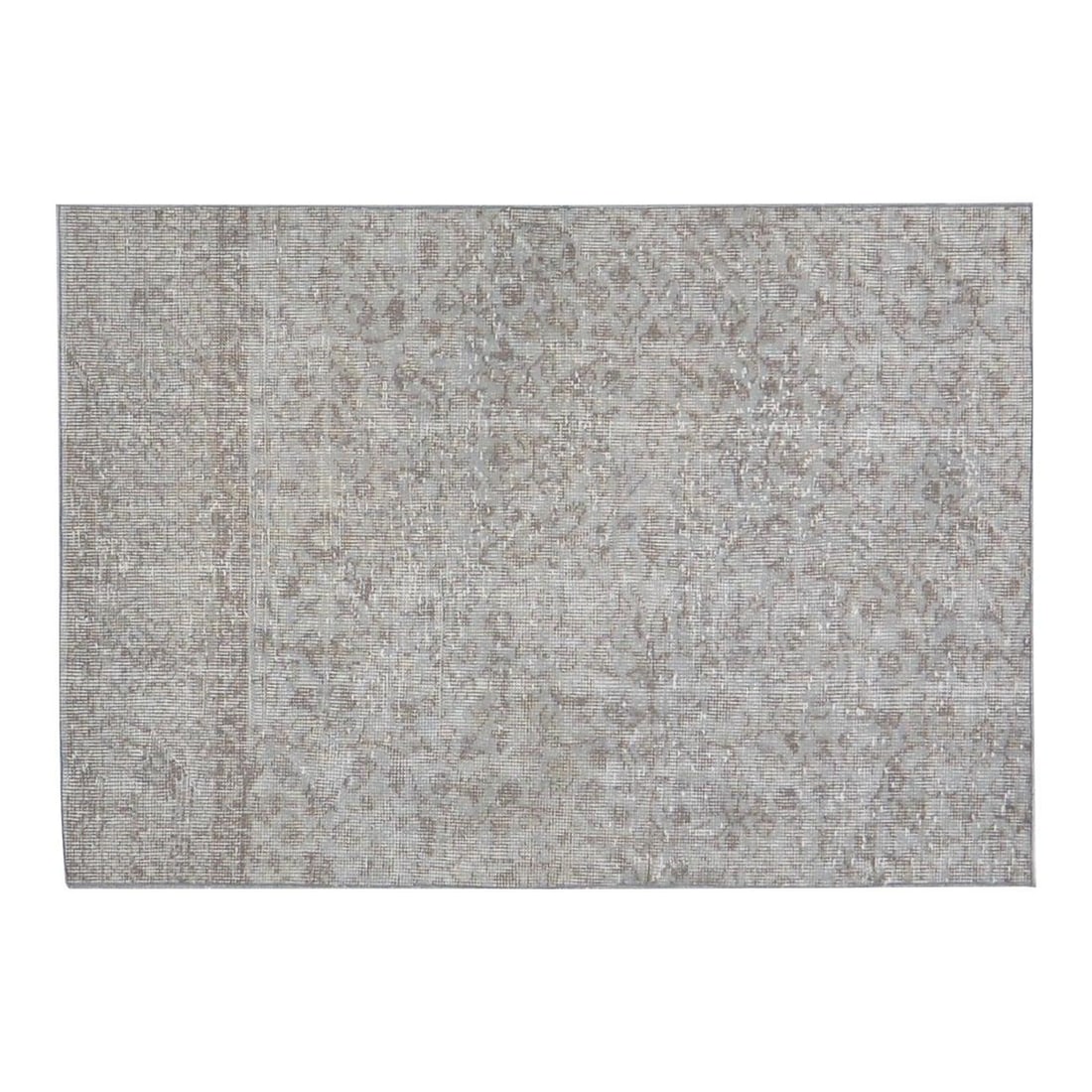Hand-Knotted Wool Area Rug Turkish Anatolian Gray 3'x4'4" Vintage: Hand-Knotted Wool Area Rug Turkish Anatolian Gray 3'x4'4" Vintage This vintage Turkish Anatolian rug is hand-knotted from wool using traditional techniques, offering a blend of timeless craftsmanship 
