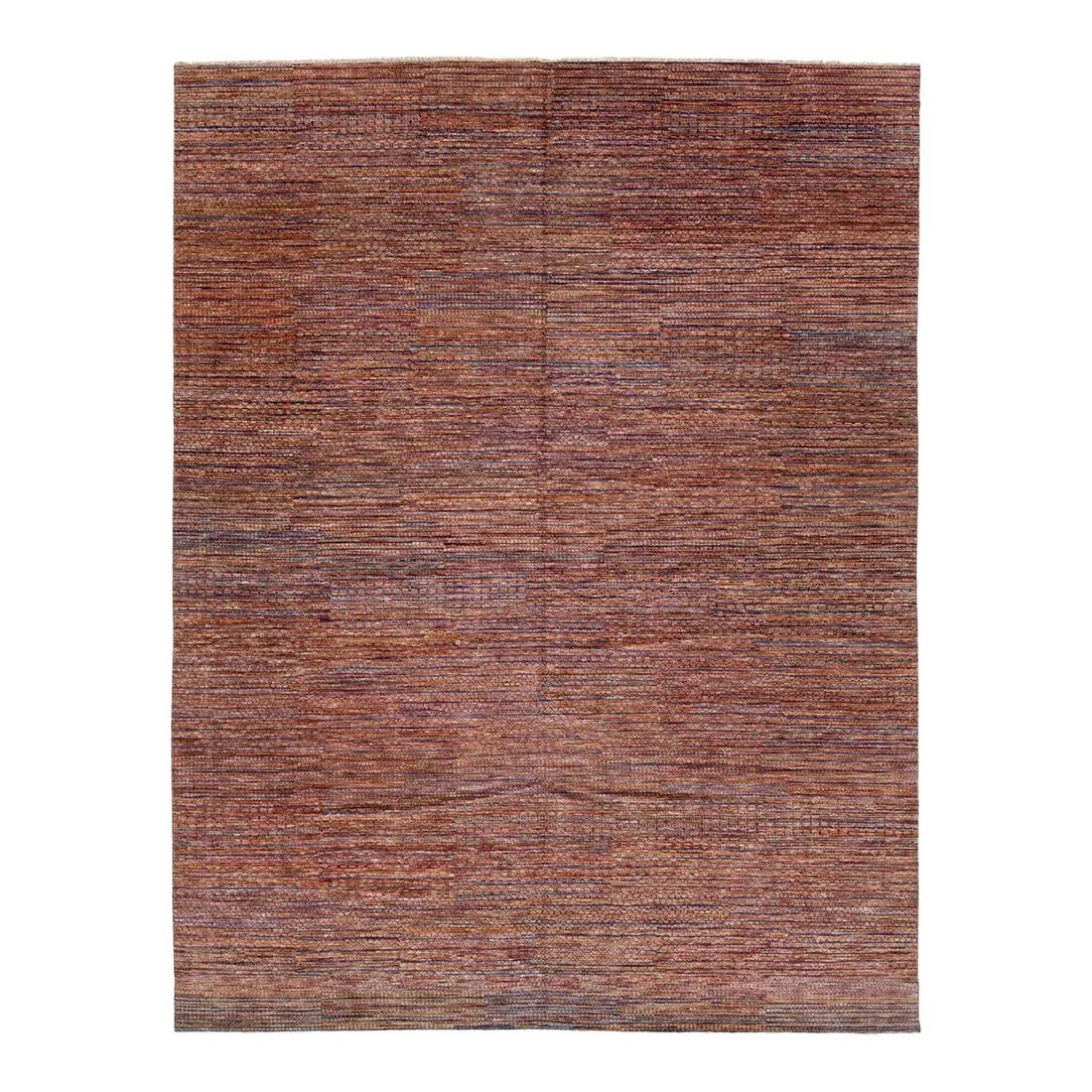 13x17 Hand Knotted Wool Area Rug Indian Savannah Striped Modern (1 of 10)