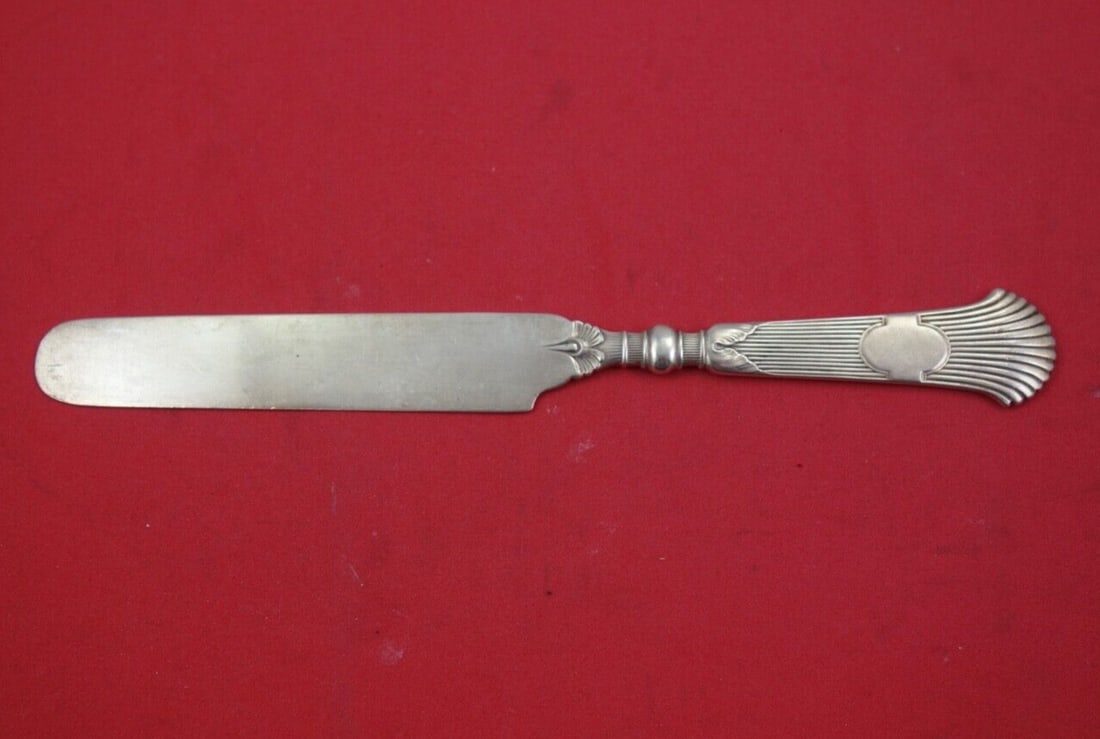 Wendt Osiris Sterling Silver Flat Handle Knife 8 in (1 of 2)