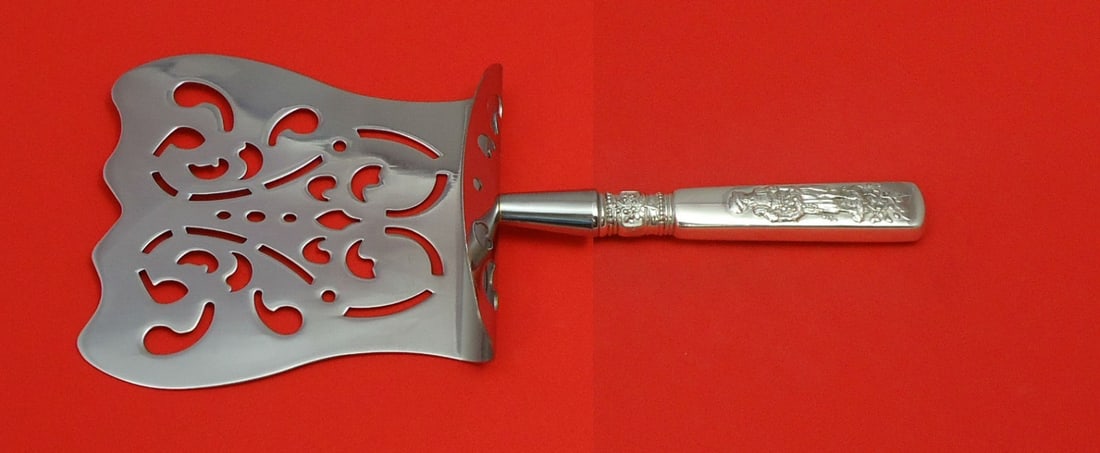Gorham Fontainebleau Sterling Silver Asparagus Server Hooded Custom Made 10 Inch (1 of 1)