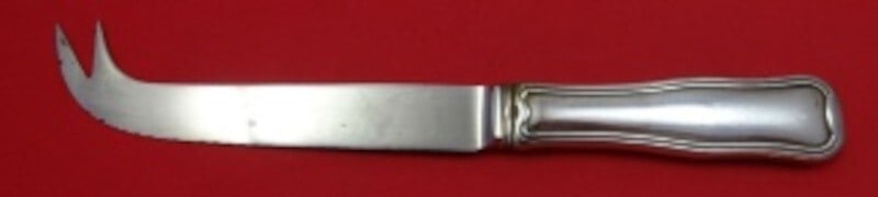Georg Jensen Old Danish Sterling Silver Cheese Knife 7 3/8": Georg Jensen Old Danish Sterling Silver Cheese Knife 7 3/8" This exquisite cheese knife features the iconic Old Danish pattern by Georg Jensen, crafted from sterling silver with a hollow handle and a 