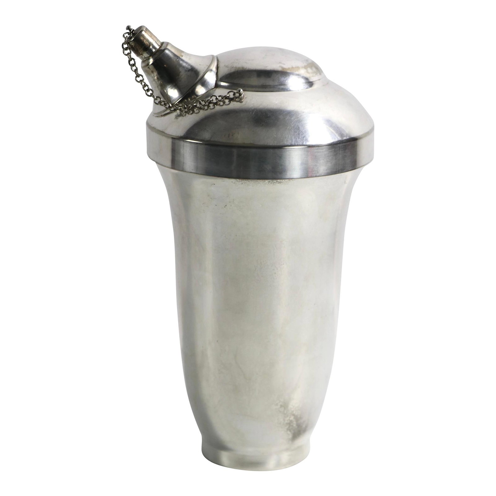 Americana Silverplate Art Deco Cocktail Shaker 5 x 5 x 10 (1 of 8)