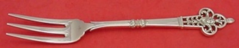 Christofle Renaissance Sterling Silver 3 Tine Dinner Fork 8 3/4 (1 of 1)