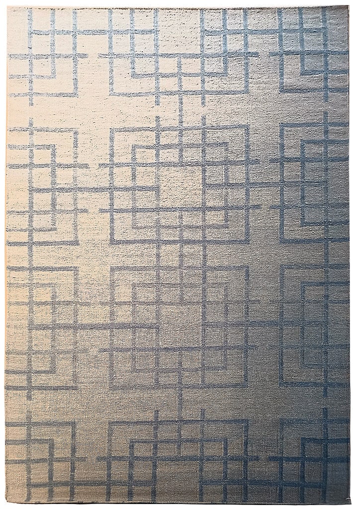 5.2 x 8.2 Handmade Area Rug Slate Gray Premium Wool: 5.2 x 8.2 Handmade Area Rug Slate Gray Premium Wool Free continental US Shipping Elevate your living space with the sophisticated elegance of the 5.2 x 8.2 Contemporary Handmade Rug in Slate Gray. Cra