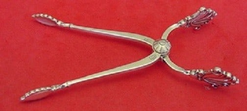 Georg Jensen Acanthus Sterling Silver Sugar Nips 3 7/8 in (1 of 1)