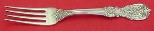 Reed & Barton Francis I Sterling Silver Regular Fork 7.25": Reed & Barton Francis I Sterling Silver Regular Fork 7.25" This exquisite regular fork, part of the Francis I pattern by Reed & Barton, showcases timeless elegance. Crafted from high-quality sterling 
