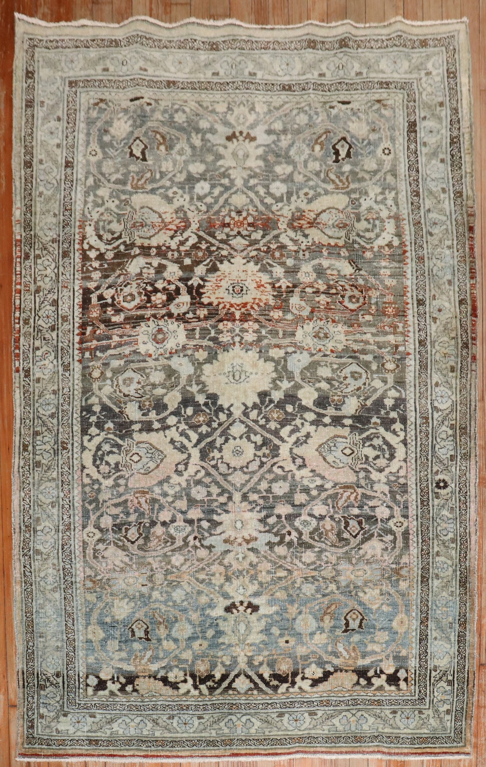 4' 7" x 6' 6" Early 20th Century Bidjar Persian Accent Rug (1 of 7)