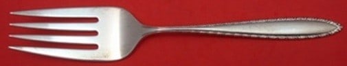 Sterling Silver Cold Meat Fork Michele Pattern by Wallace 8 Inch (1 of 2)