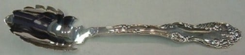 Towle Sterling Silver Old English Spaghetti Spoon Custom Made 7 3/4": Towle Sterling Silver Old English Spaghetti Spoon Custom Made 7 3/4" Enhance your dining experience with this exquisite Old English by Towle Sterling Silver Spaghetti Spoon. Measuring 7 3/4" in length