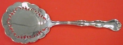 Gorham Rondo Sterling Silver Tomato Server 8.25 Inch: Gorham Rondo Sterling Silver Tomato Server 8.25 Inch This elegant tomato server from the Rondo pattern by Gorham is crafted from high-quality sterling silver, measuring 8 1/4 inches in length. It feat