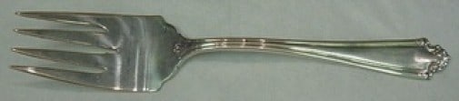 Reed & Barton Saint George Sterling Silver Cold Meat Fork 7.75 Inch (1 of 2)